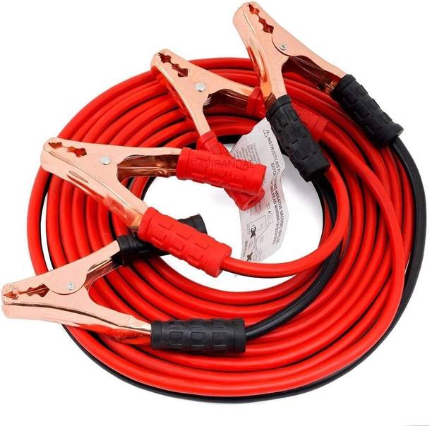 Lufarp Car Heavy Duty Auto Jumper Cable Battery Booster Wire Clamp 1000AMP 7 ft Battery Jumper Cable