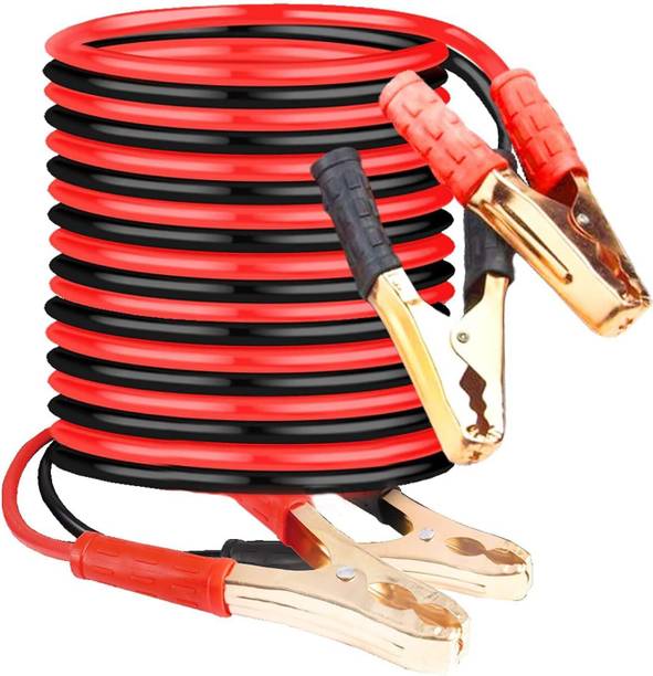 Harvic Car Heavy Duty Auto Jumper Cable Booster Wire Clamp with Alligator Wire[1500Amp] 7 ft Battery Jumper Cable