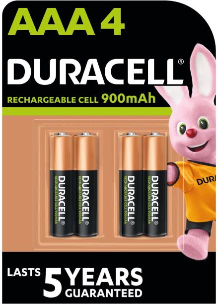 DURACELL Rechargeable AAA 900mAh Batteries  Battery