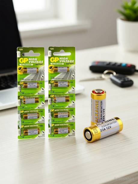 DawnRays 23A 12V Alkaline High Voltage Cell for Car Remote Control Alarm Battery