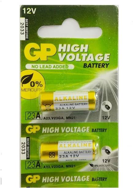 GP A23 12V Alkaline – Compatible with MN21, LRV08, 23AE, 23A   Battery