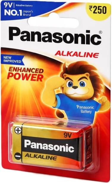 Panasonic 9V Alkaline  ⚡ High Power Long Life Energy for Devices BLISTER PACKING  Battery