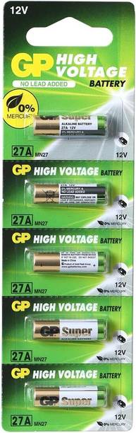 Maxell 27A, Mn27A 12V  Pack of 5  Battery