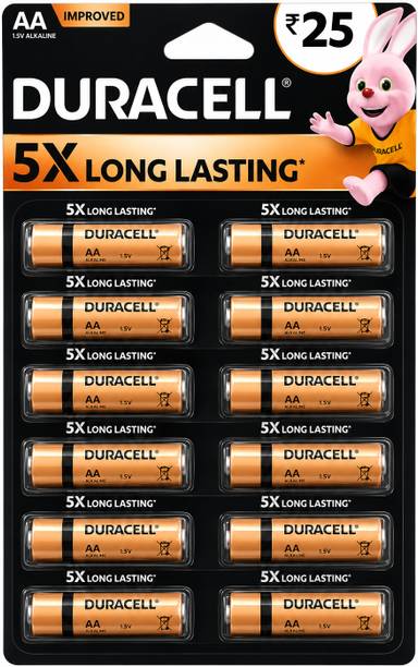 DURACELL 5X LONG LASTING, AA Alkaline 1.5V  Battery