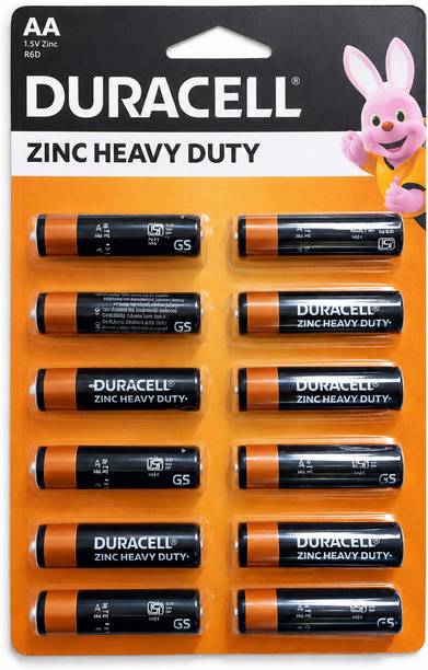 DURACELL Zinc Heavy Duty AA Batteries  Battery
