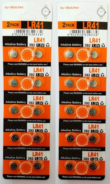 SSUO Lr41 Ag3 Lr736 392 392A 192 Sr41 Button Coin Cell  - Pack of 20  Battery