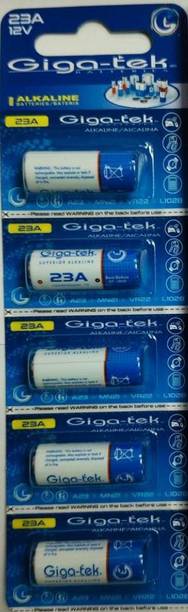 Giga-tek 23A 12V for use in remotes,door bell alarm,key ,etc  Battery