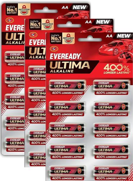 EVEREADY Ultima | 400% Longer Lasting | Alkaline AA  Battery