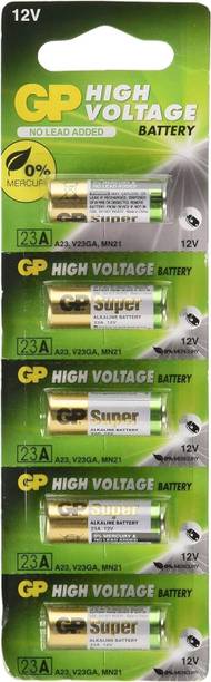 DawnRays A23 12V Alkaline 23-A Replacement  23AE GP - 5 Pack  Battery