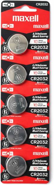 Maxell Cr2032 Coin Type 3V Lithium  (5 Pieces)  Battery