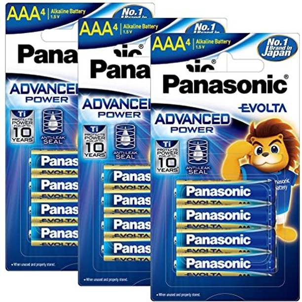 Panasonic EVOLTA Alkaline LR03EG-12B , batteries  Battery