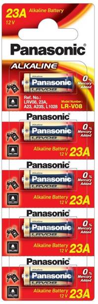 Panasonic Alkaline A23 12V , Pack of 5  Battery