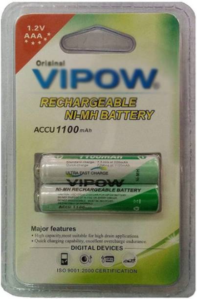 SixOhms AAA 1100mAh Ni-MH Rechargeable  1.2V Long Life (Pack of 2)  Battery