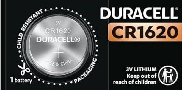 DURACELL CR1620 3V Lithium Coin cell Battery