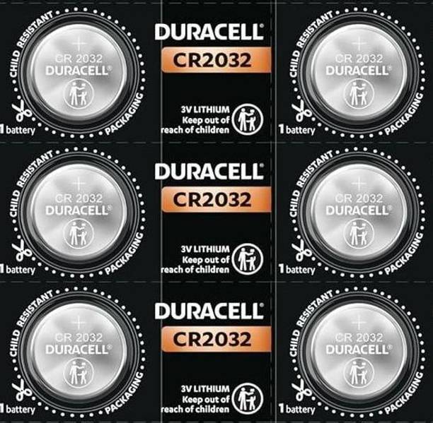 DURACELL CR2032 Lithium Coin 3V cell for Car remote,Medical devices etc.  Battery