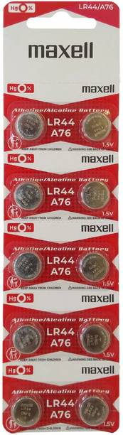 Maxell ⚡UltraVolt LR44 1.5V Premium Alkaline Button Cell High Tech Long-Life   Battery