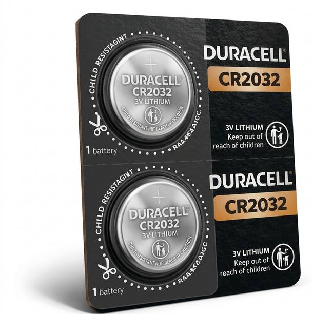 DURACELL CR2032 3V Lithium Coin Cell  ⚡ High Power Long Life  Battery