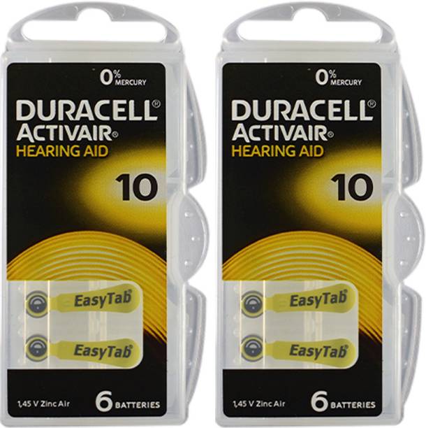 DURACELL Size 10 Hearing Aid Battery (Pack of 12)