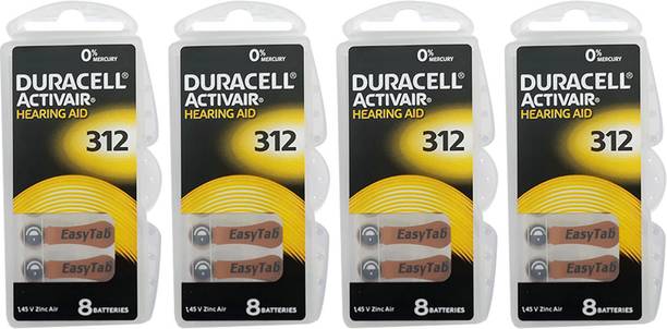 DURACELL Size 312 Hearing Aid   Battery