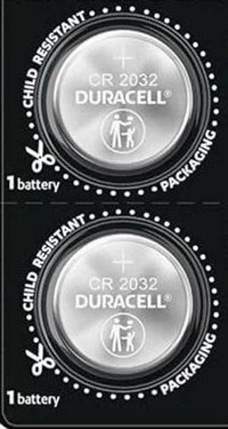 DURACELL CR2032 Lithium Coin 3V Battery