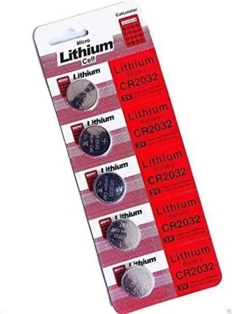 ArcEin Lithium CR2032 coin cell 3V battery (Pack of 5)  Battery