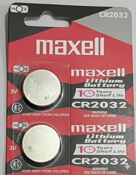 Maxell CR2032 H 3V Lithium Coin   Battery