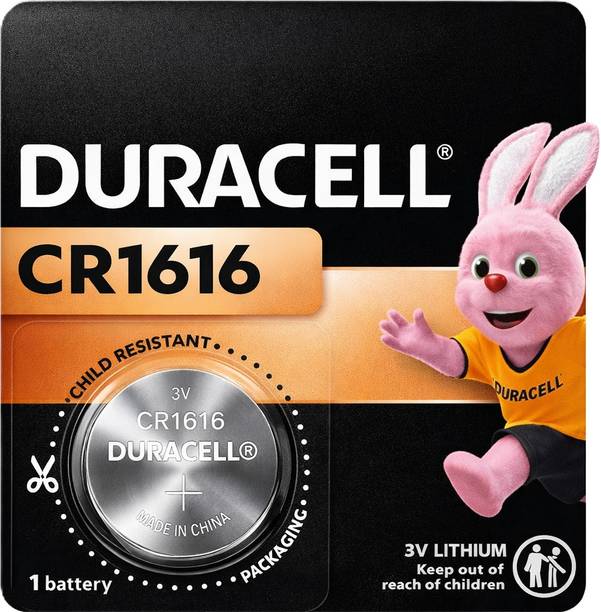 DURACELL CR1616 3V Lithium Coin Cell Advanced Long-Las...