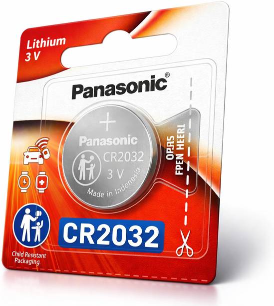 Panasonic CR2032 3V Lithium Coin Cell  ⚡ Reliable Long-Lasting Performance  Battery