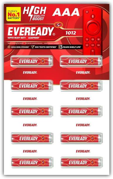 EVEREADY 1012 Carbon Zinc AAA pack of 10  Battery