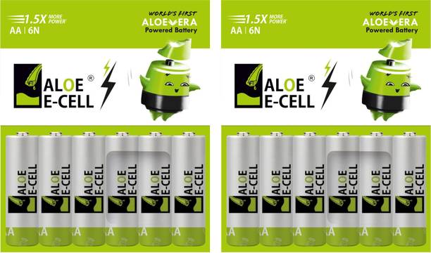 Aloe Ecell AA 1.5V 1.5X Power | Long Life | India Battery