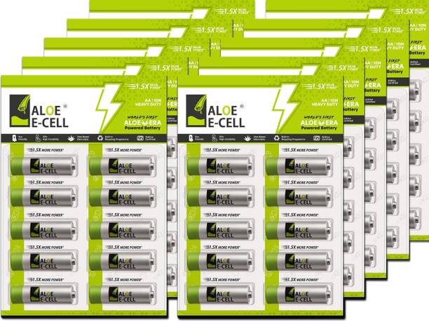Aloe Ecell AA 1.5V  1.5X Power | Long Life | India  Battery