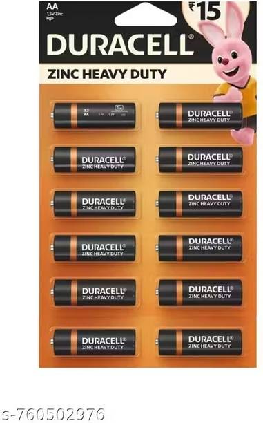 DURACELL AA Zinc Heavy Duty 12 Pack  Battery