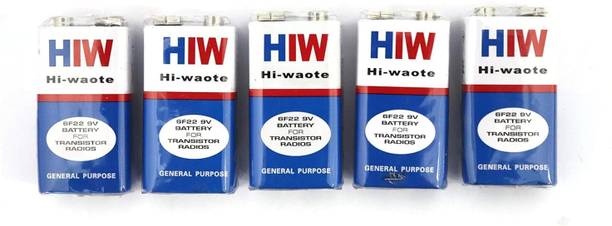 voltzen HIW HI-WAOTE 6F22 9V for Transistor, Radios ,General Purpose  Battery