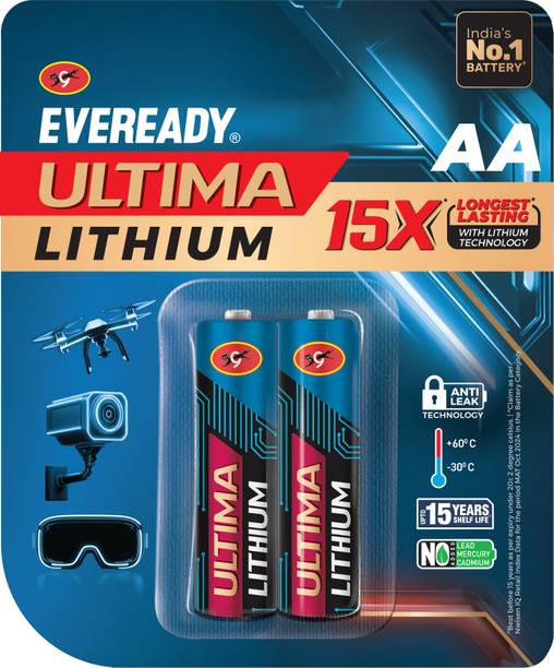 EVEREADY Ultima Lithium AA  Battery
