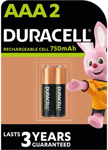 DURACELL Rechargeable AAA 750mAh Batteries  Battery