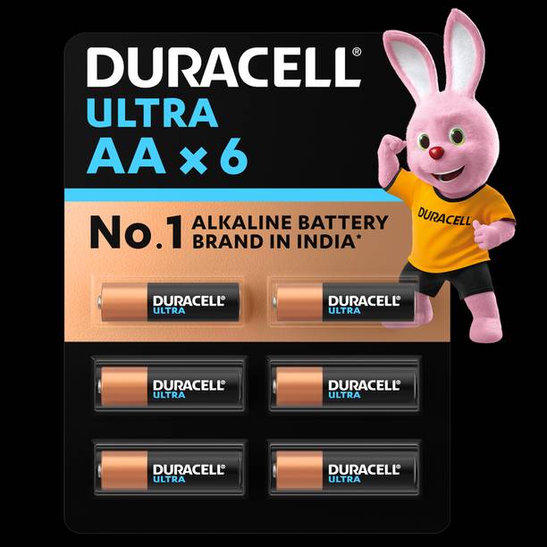 DURACELL Ultra AA, High-Drain Devices, Digital Camera, Toy, Electric Toothbrush  Battery
