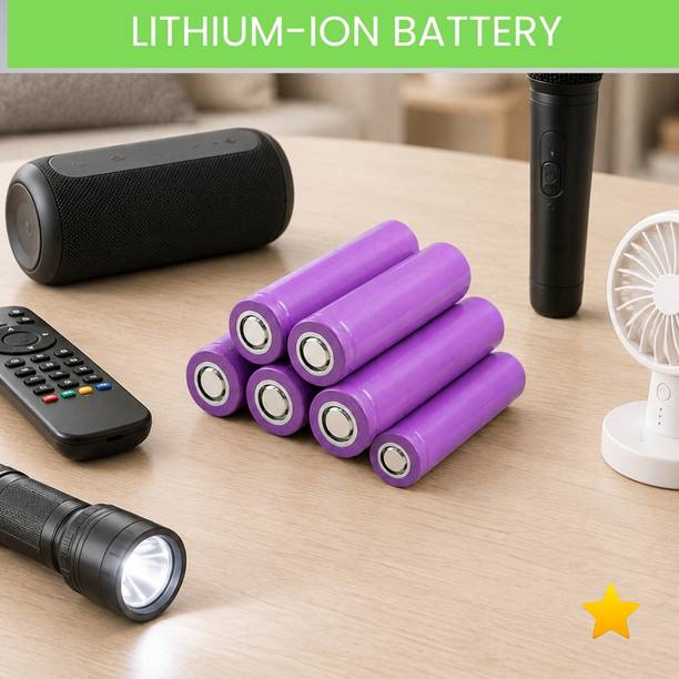 SACRO Premium Rechargeable 1800mAh Lithium  for Devices Pack of 6 FV169  Battery