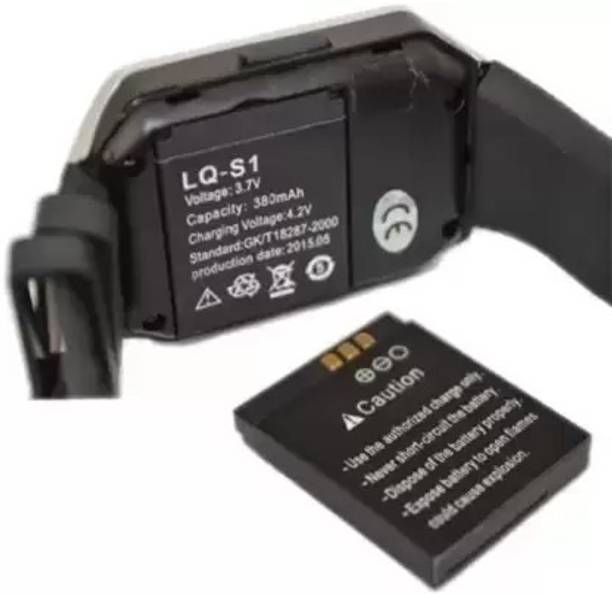 BSVR Certified Smartwatch  018 Original Suitable for DZ09, V8, A1, X6 380 mAh  Battery