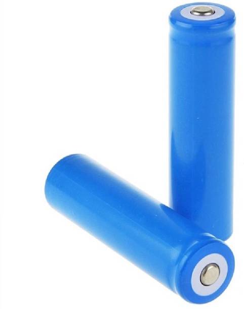 DVJ CERTIFIED FAST 18650 cell 3.7V, 2200mAh Li-ion Rechargeable 2 Pcs   Battery