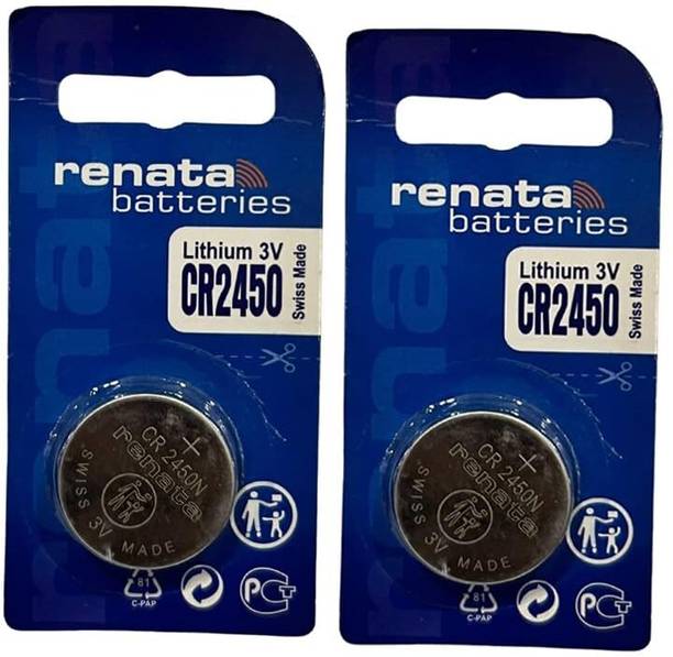 IMAGINEA CR2450 Coin  Compatible with Renata 3V Lithium Coin Button Cell   Battery