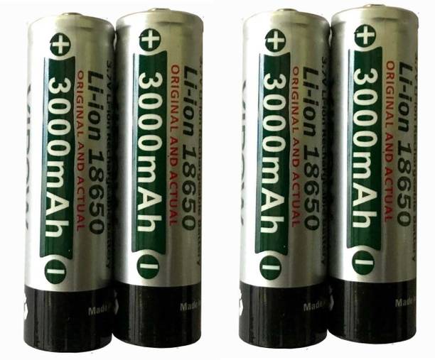 Schrodinger SCHRO70081 18650 Rechargeable  4 pcs VIPOW 3000mah 3.7V  Battery
