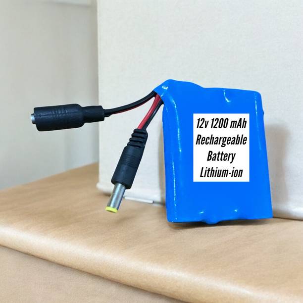 Ekavir 12V 1200mAh Lithium , Reliable, 800 Charge Cycles, 2-Hr Recharge  Battery