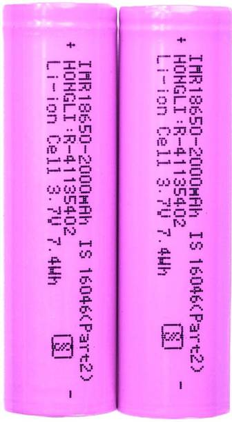 voltzen 2000 mAh 18650 Lithium-Ion Rechargeable  Battery