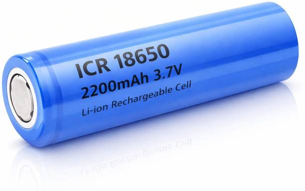 Krittoe ⚡ 18650 Rechargeable Li-ion  3.7V High Capacity Long Backup  Battery
