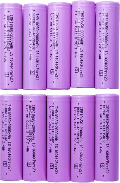 khurafatiLabs 18650 3.7v Rechargeable Li-ion 2000mAh   Battery