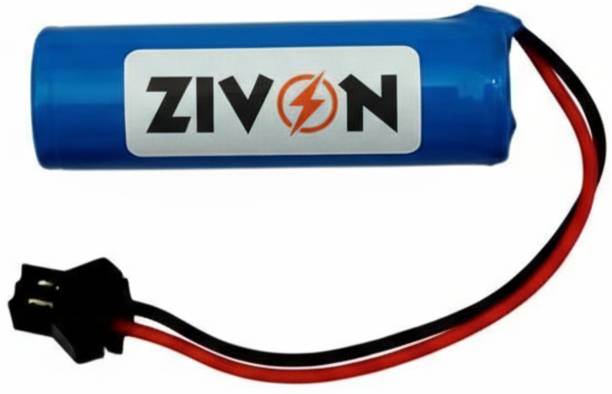 ZIVON Lithium ion 18650 cell with JST SM-2Pin connector  Battery