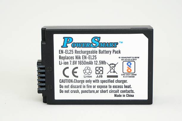 Power Smart EN-EL25 Rechargeable  Pack Compatible with Nikon Z50, Z Series Camera  Battery