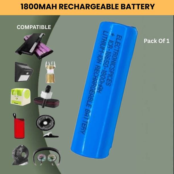 SACRO Rechargeable  1800Mah Lithium-Ion  For Torch/Speaker Pack of 1Z248  Battery