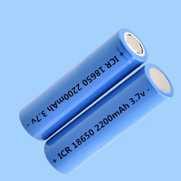 Ekavir 3.7v 2000mAh Rechargeable 18650 2 Pcs Battery
