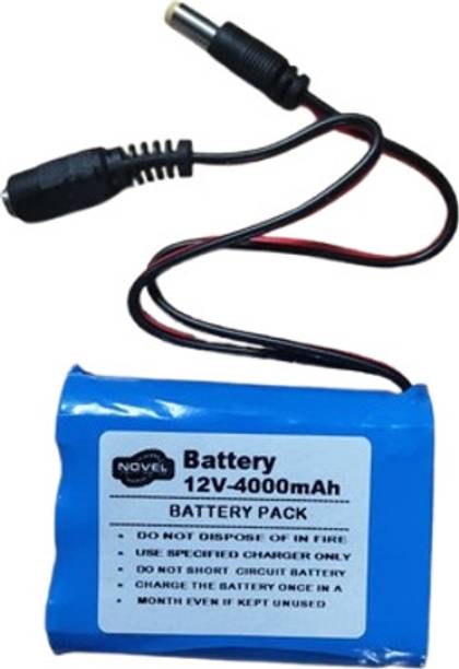 NOVEL 12V 4000mAh BMS BATTERY PACK  Battery